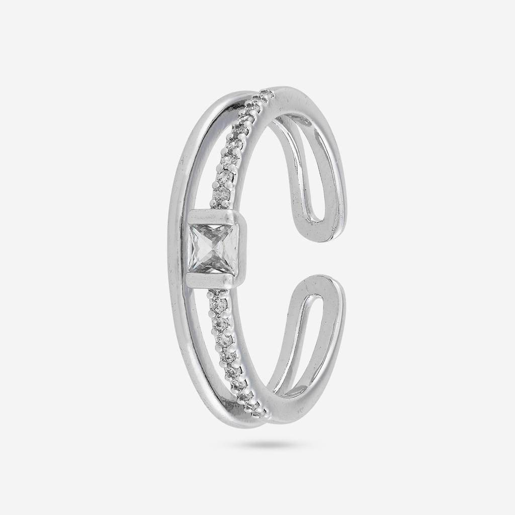 Kushal'S Fashion Jewellery -Plated Party Trendy Zircon Finger Ring -192420 : 455130