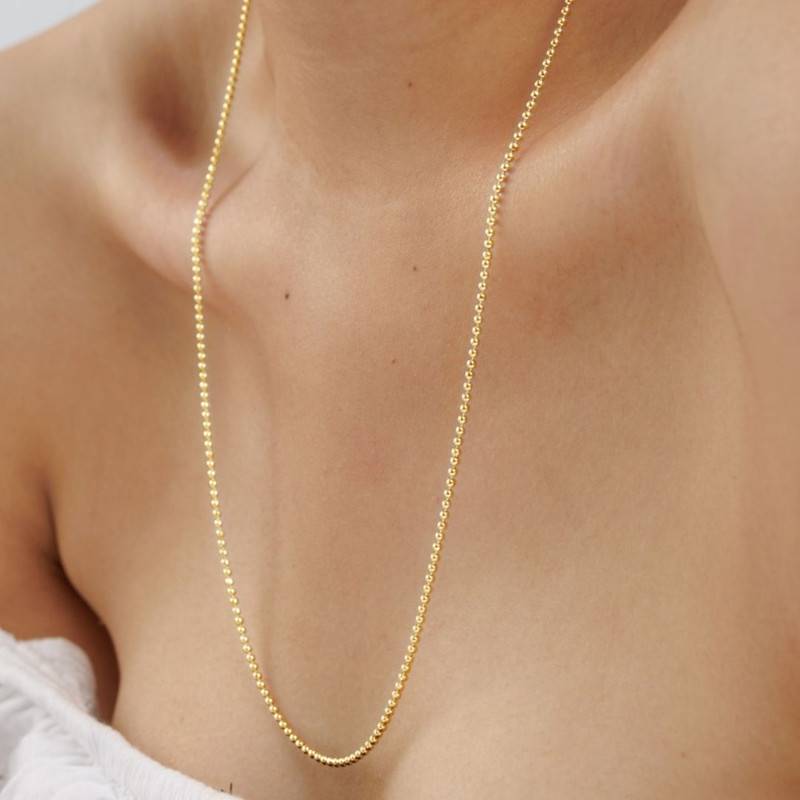 Trisu 925 Sterling Silver Gold-Plated Resilience Chain : TSCH-RES-24-18G-8011