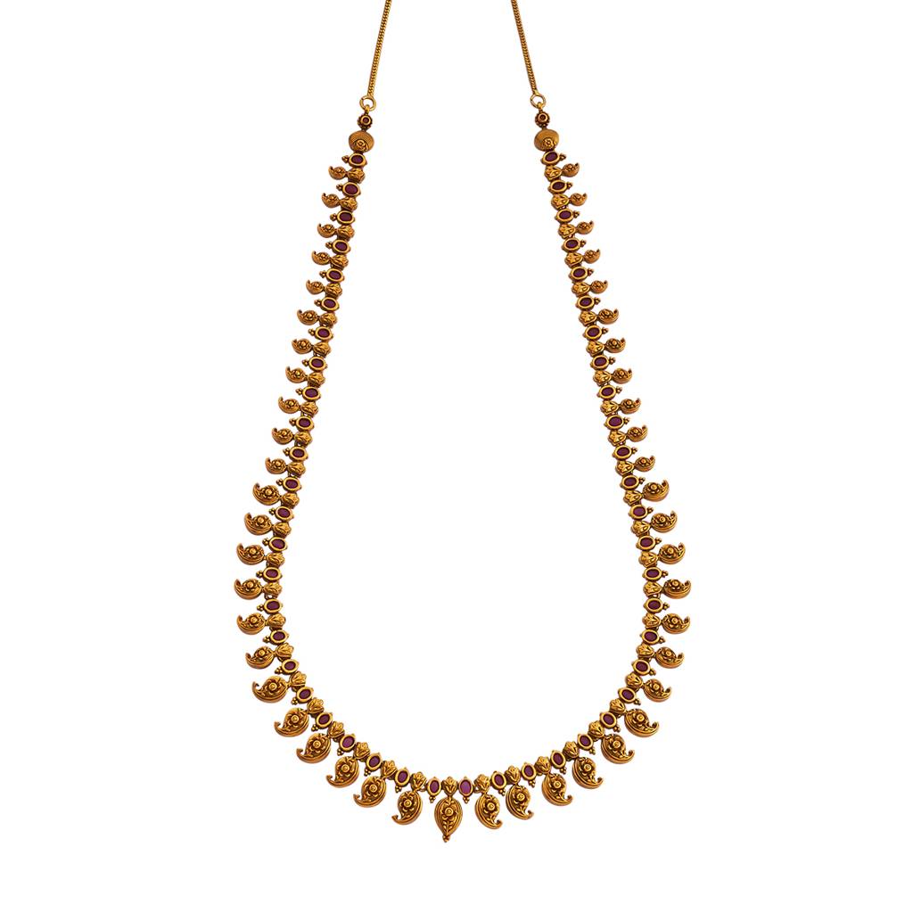 Kushal'S Fashion Jewellery Ethnic Copper Antique Necklace-162735 : 396383