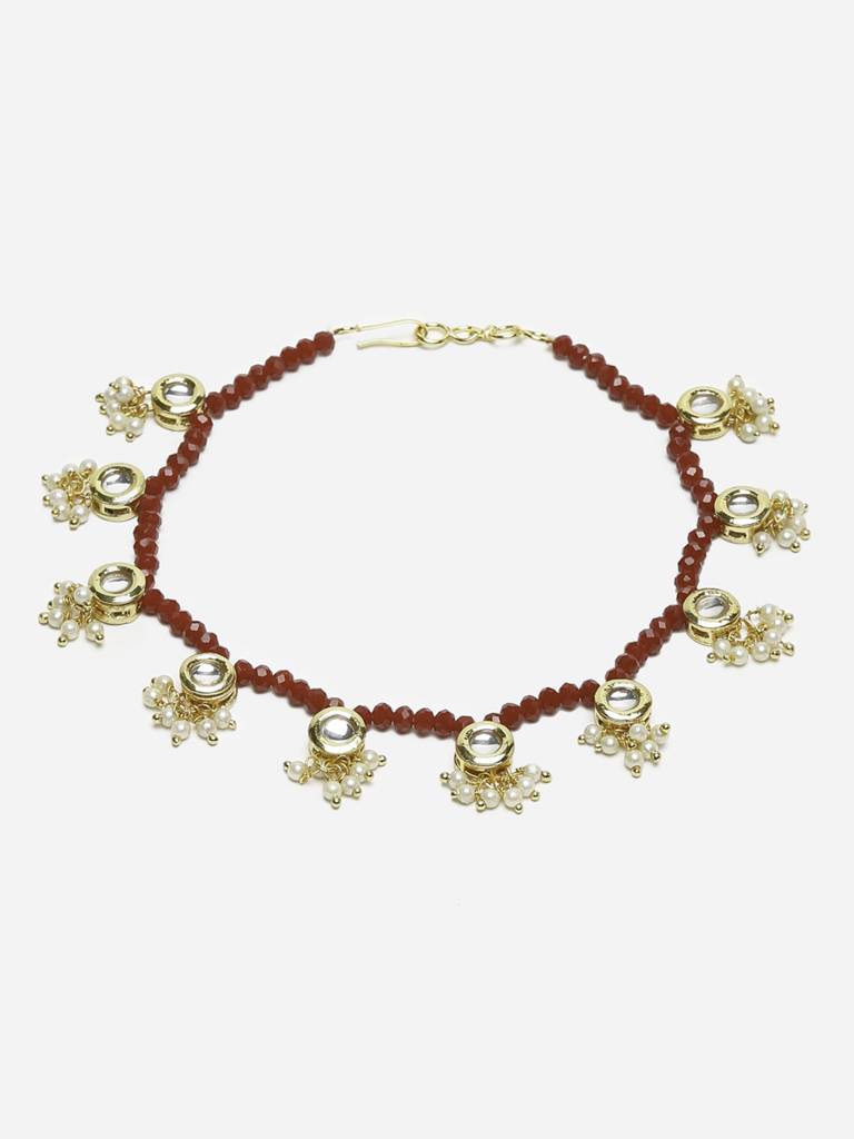 Red Anklets (Set Of 2) : RUBYM89