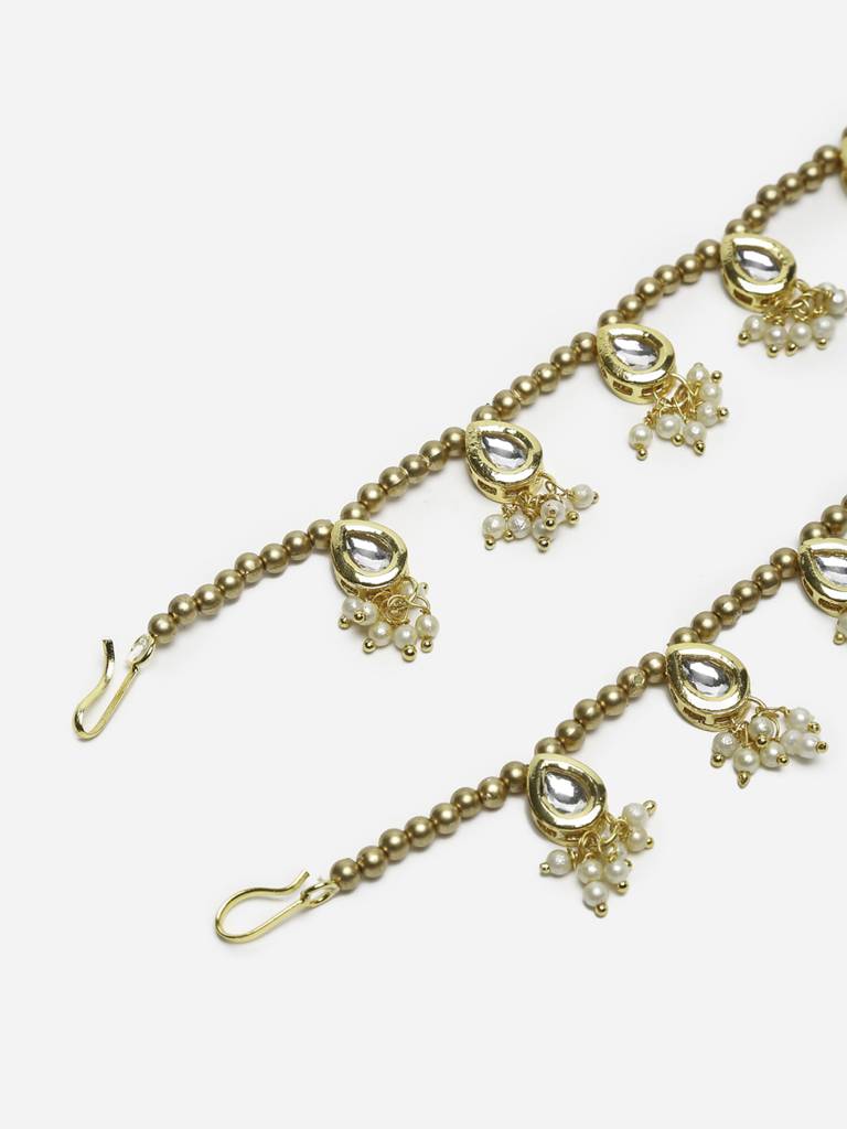 Gold Anklets (Set Of 2) : RUBYM87