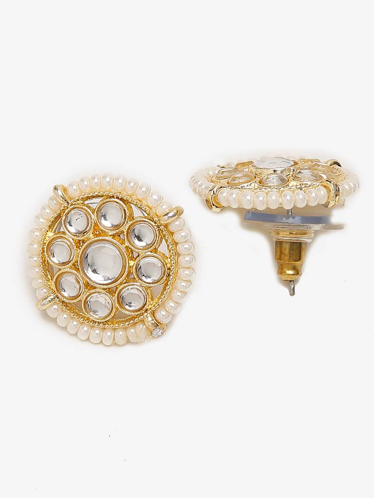 Kundan Mangalsutra With Studs : RUBYM001