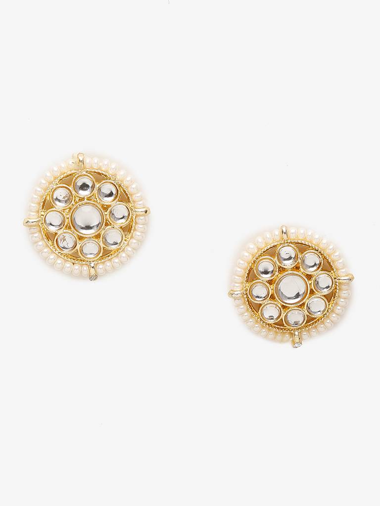 Kundan Mangalsutra With Studs : RUBYM001