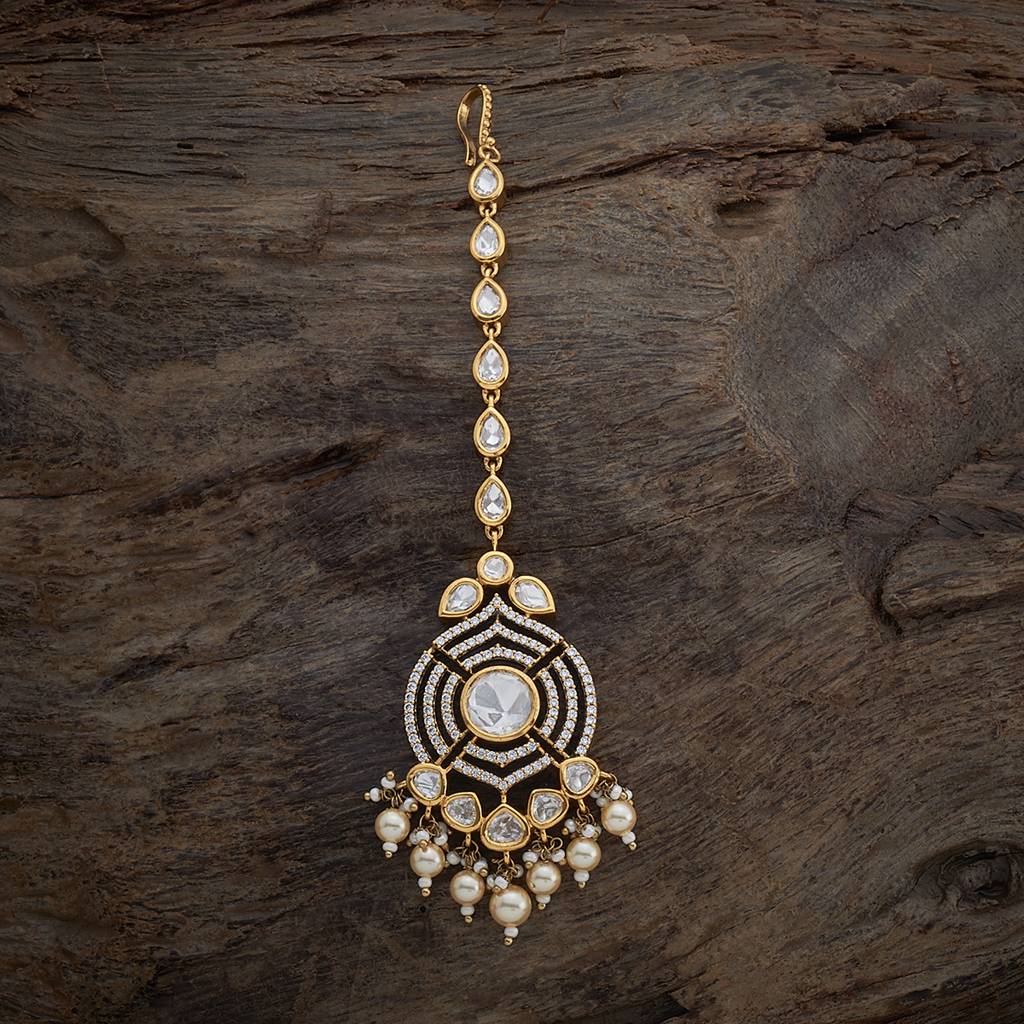 Kushal'S Fashion Jewellery Kundan Tikka : 411189