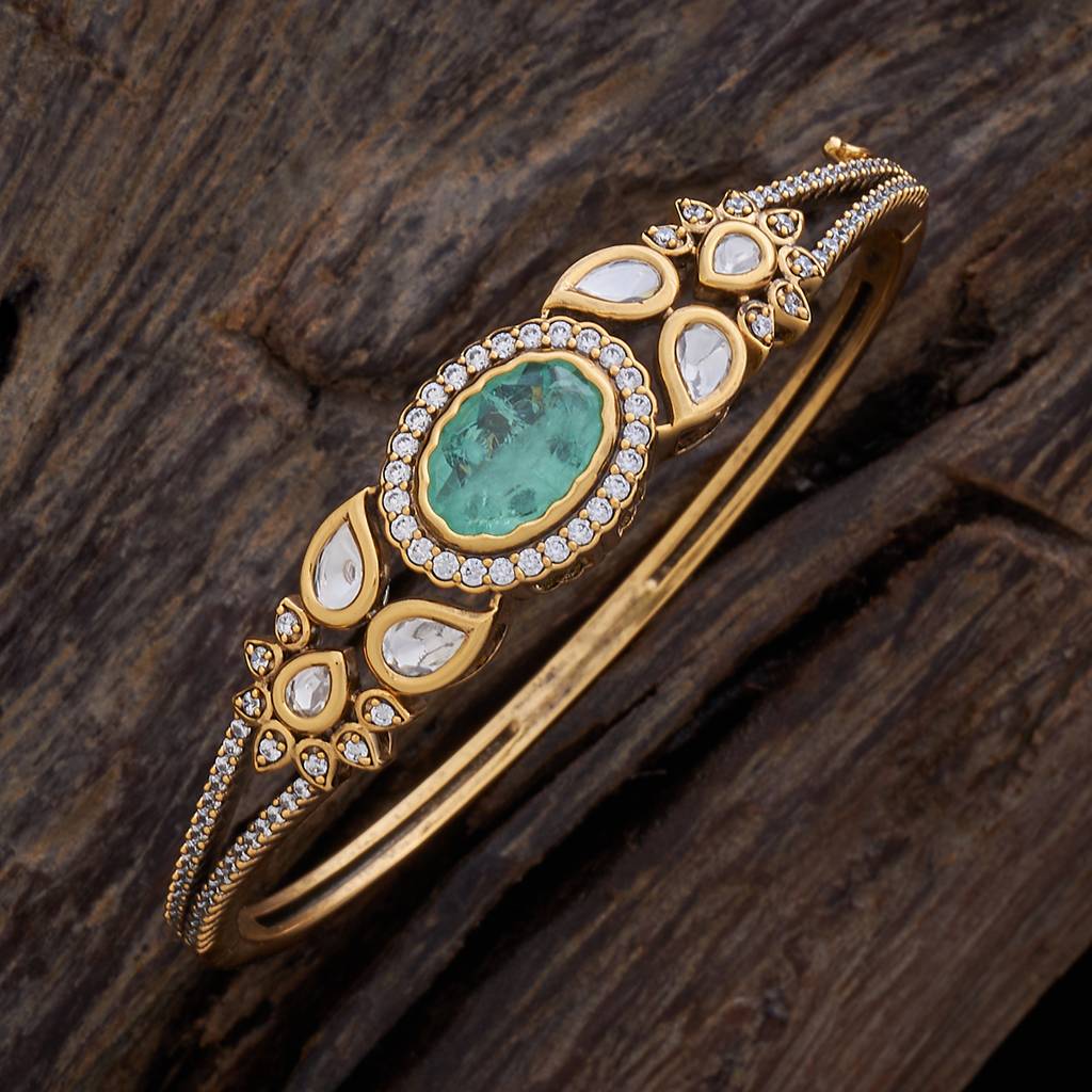 Kushal'S Fashion Jewellery Kundan Kada -156589 : 425819