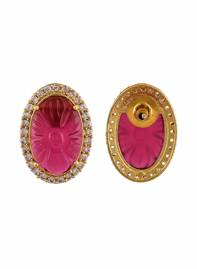 Heer Gulnoor Statement Ear Studs : 8905124515534