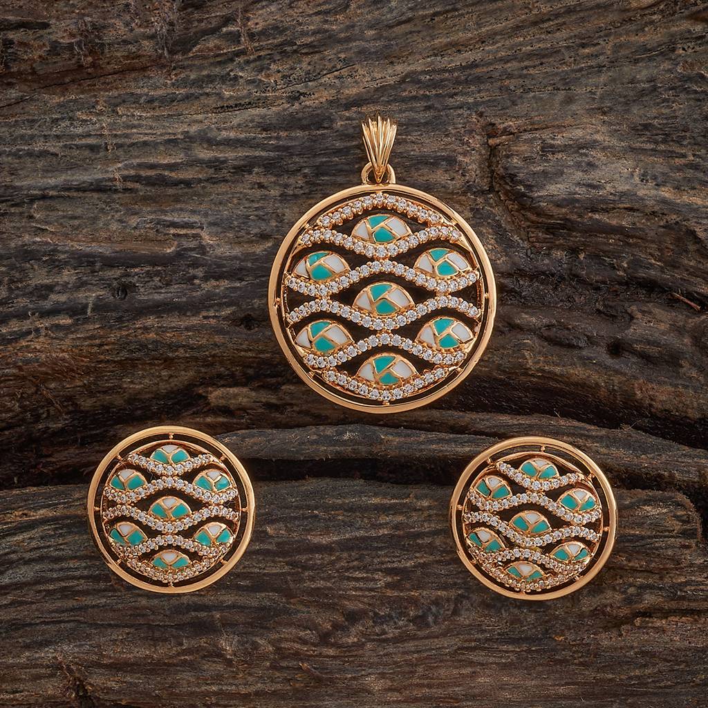Party Zircon Pendant Set-182628 : 447675