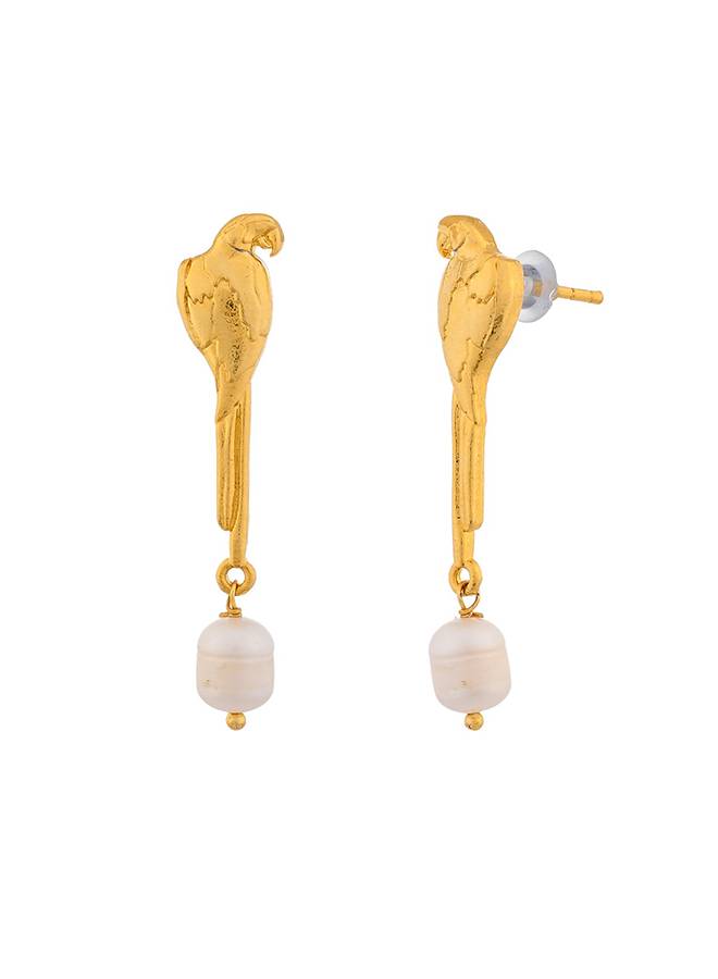 Voylla Hawaii Tropical Bird Ear Studs : 8905124521313