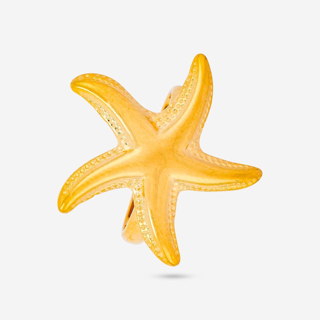 Kushal'S Fashion Jewellery Gold Gold-Plated Party Trendy Zircon Finger Ring -455166 : 455166