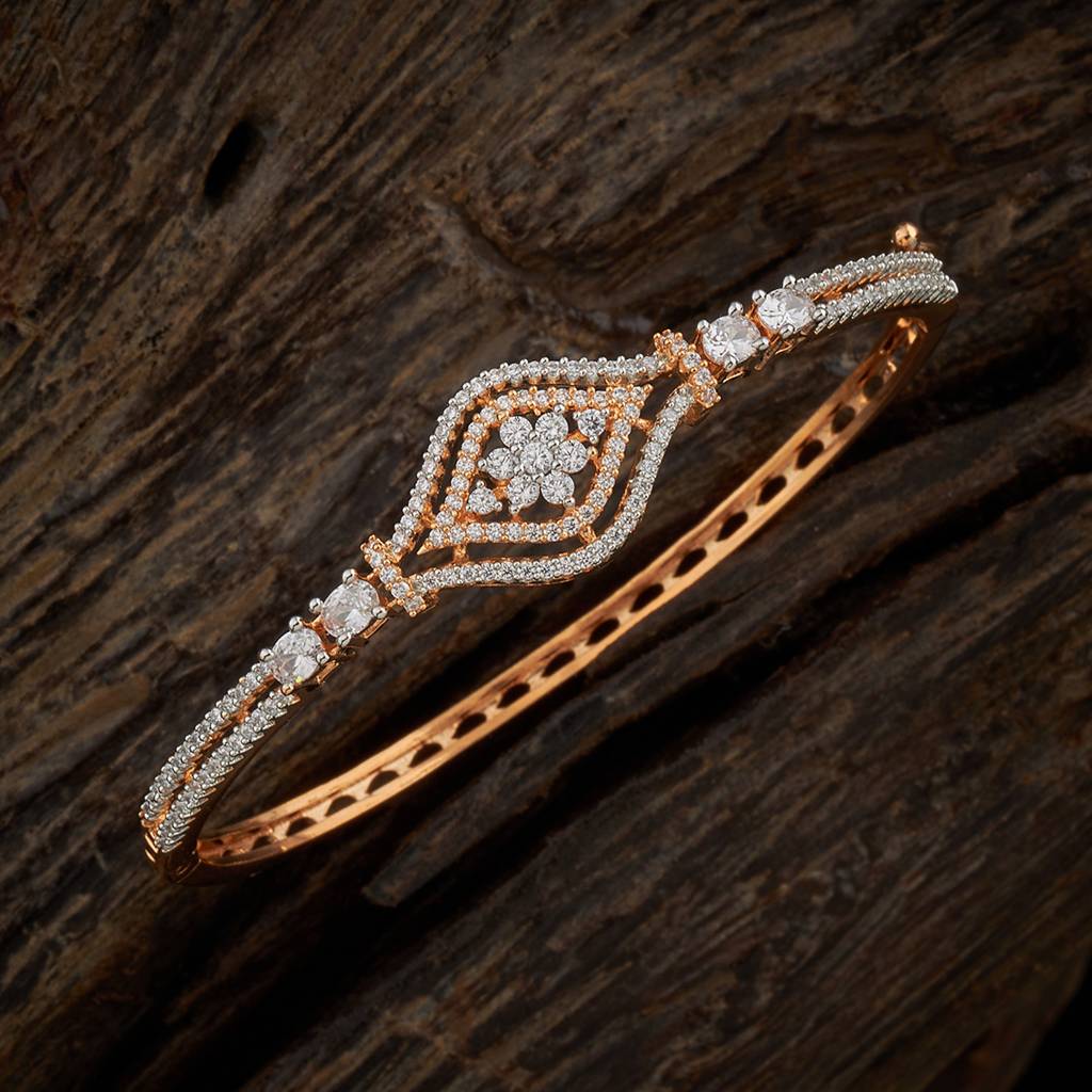 Kushal'S Fashion Jewellery Zircon Kada -163949 : 399690