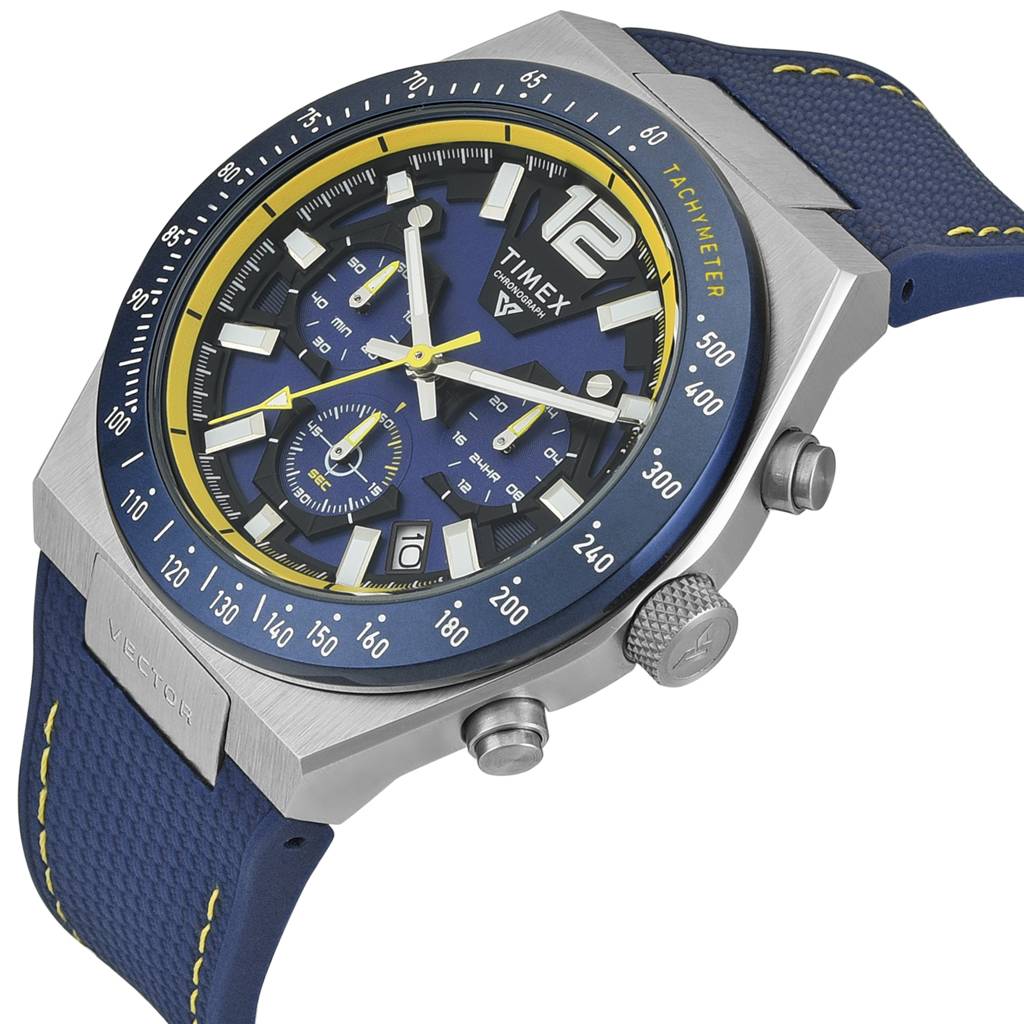 Timex Vector Round 45Mm Analog Men Watch - Tweg30800 : TWEG30801