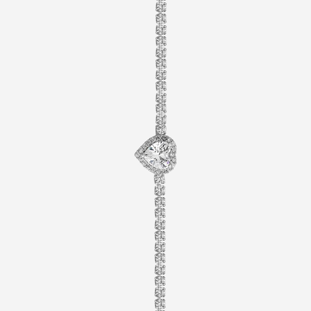 Kushal'S Fashion Jewellery Plated Party 92.5 Sterling Silver Bracelet -191285 : 453356