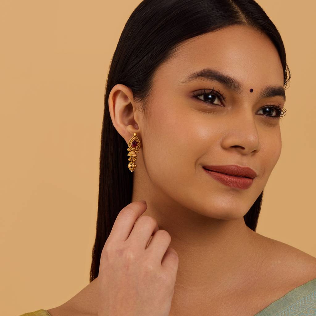 Kushal'S Fashion Jewellery Contemporary Drop Earrings-177913 : 426249