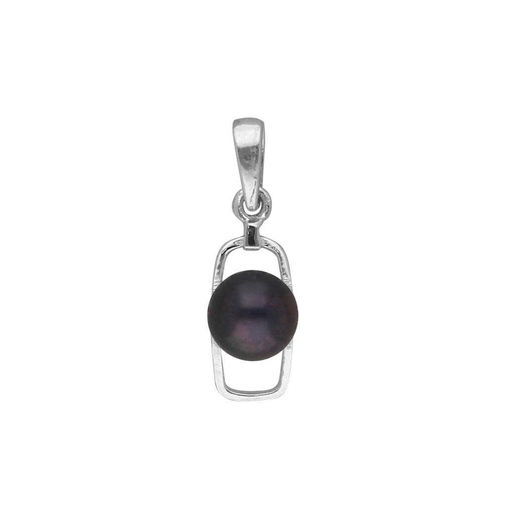 92.5 Sterling Silver Qushi Light Weight Pearl Pendant : JPMAY-22-157