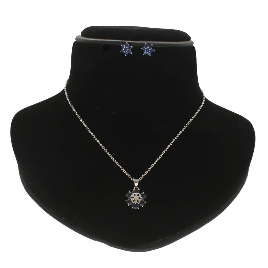 Trendy 925 Silver Pendant Set : JPAUG-24-006