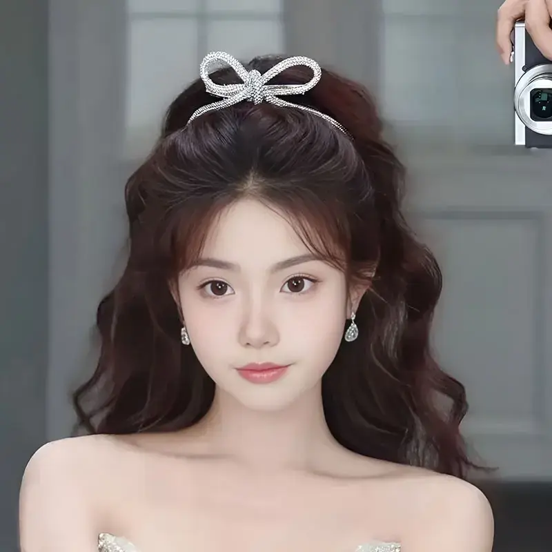 Orna Bow Hair Pin : HX-HP-S-0016-S