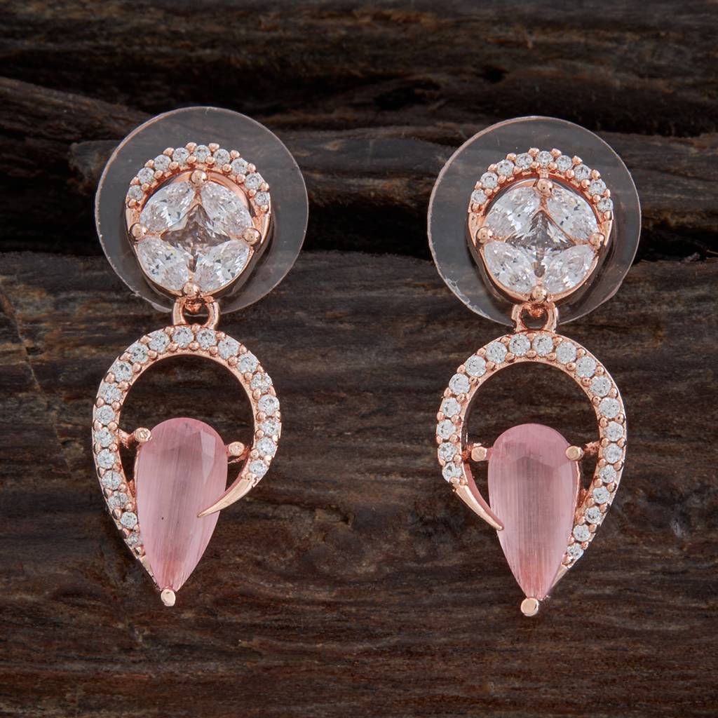 Kushal'S Fashion Jewellery Zircon Earring -138358 : 374447