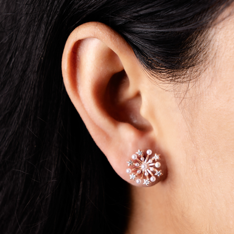 Celestial Bloom Studs : JEWEAR18