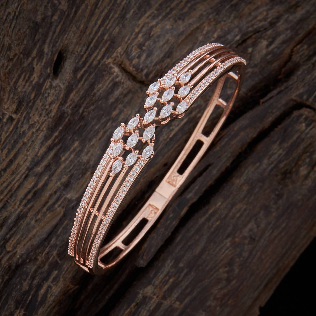 Kushal'S Fashion Jewellery Zircon Kada -154323 : 374474