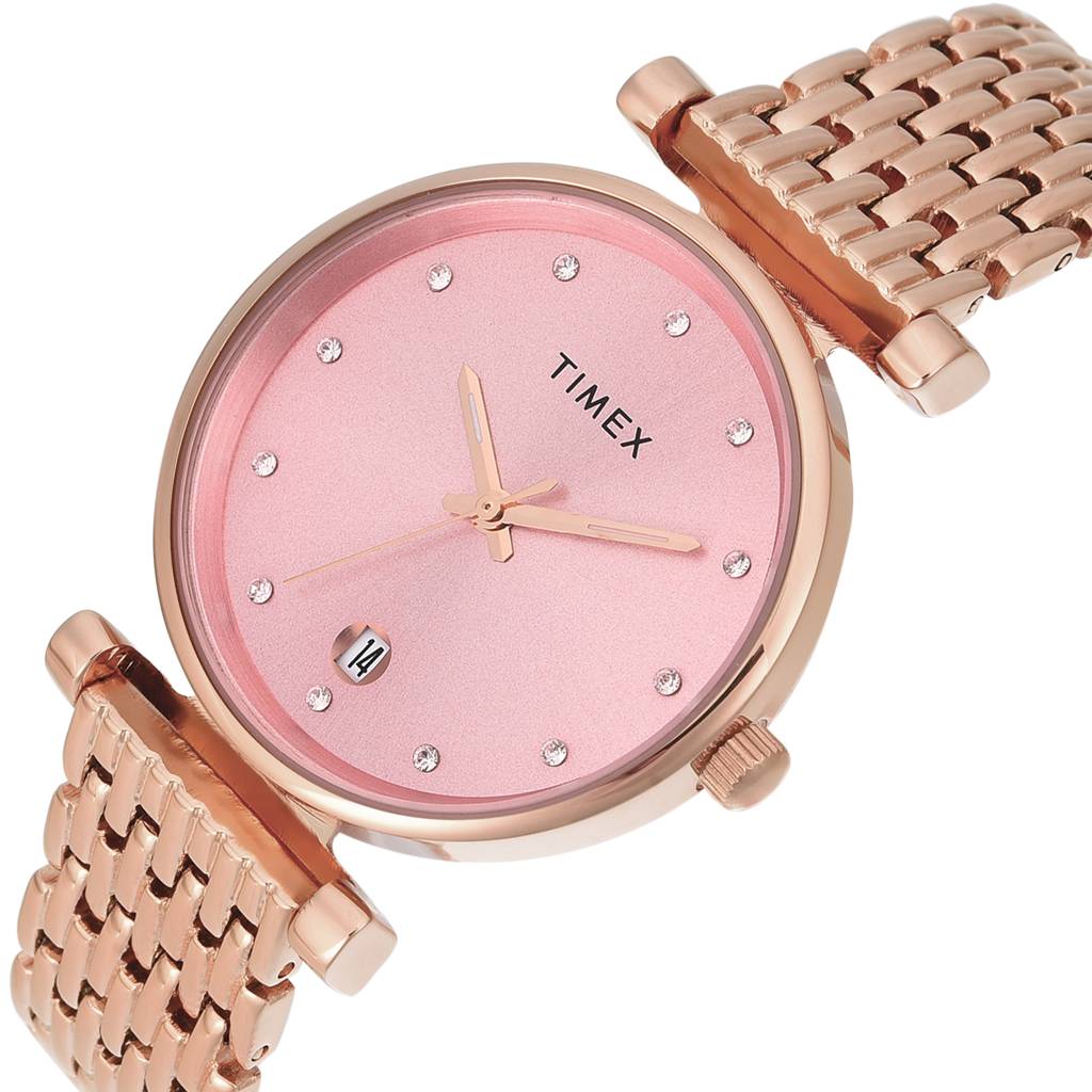 Timex Trendline Round 33Mm  Analog Women Watch - Twel33600 : TWEL21601