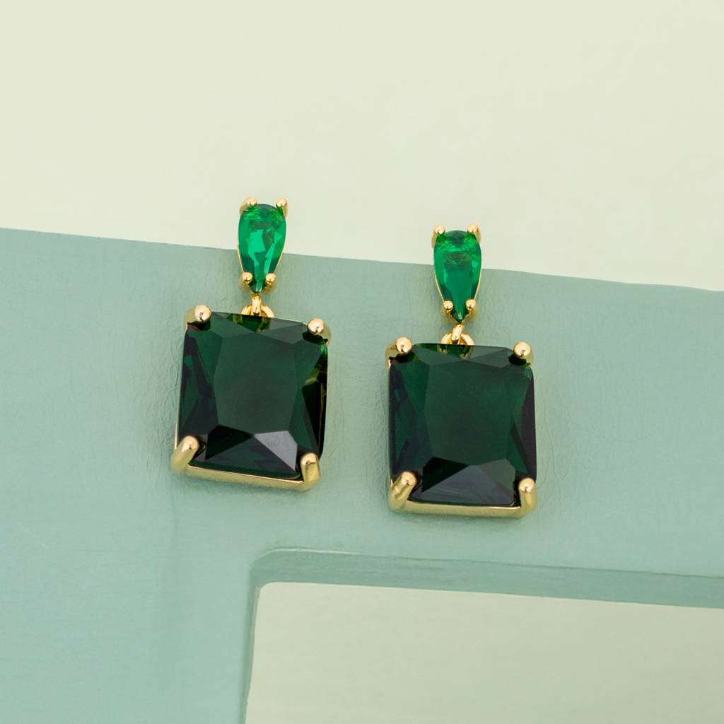 Kushal'S Fashion Jewellery Plated Party Trendy Zircon Drops-187438 : 446640