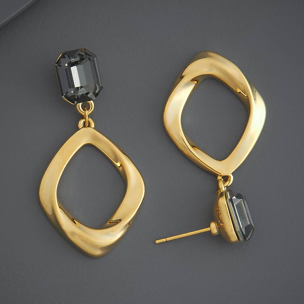 Kushal'S Fashion Jewellery Party Zircon Drop Earrings-186132 : 443898