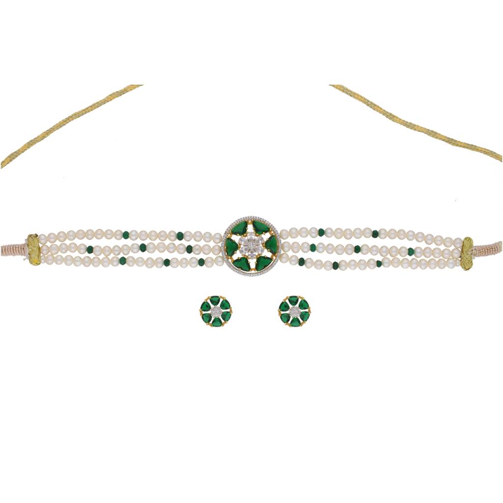 Haarshini Pearl Choker : JPFEB-22-101