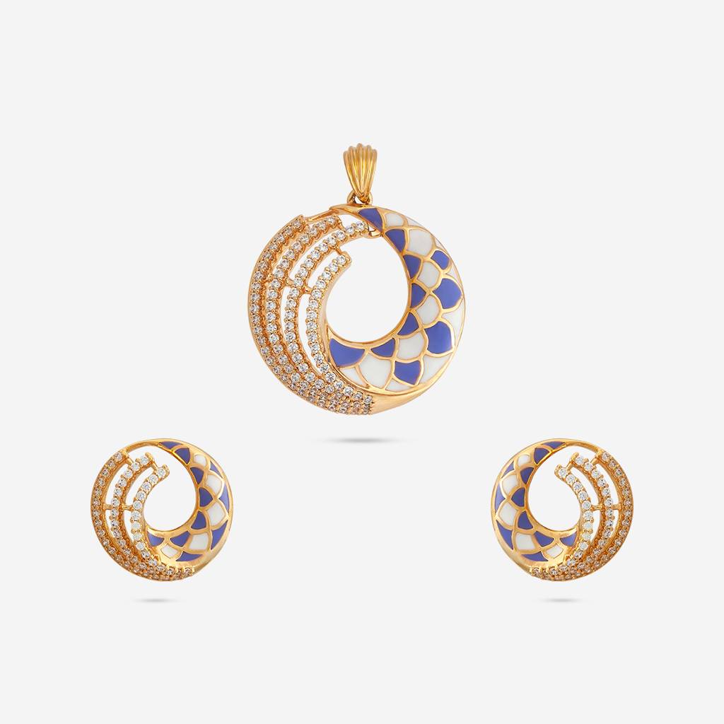 Party Zircon Pendant Set-184737 : 449099