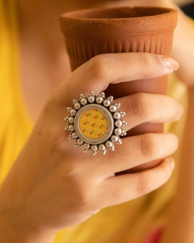 Mizoya Handpainted Classic Ring : SR1803