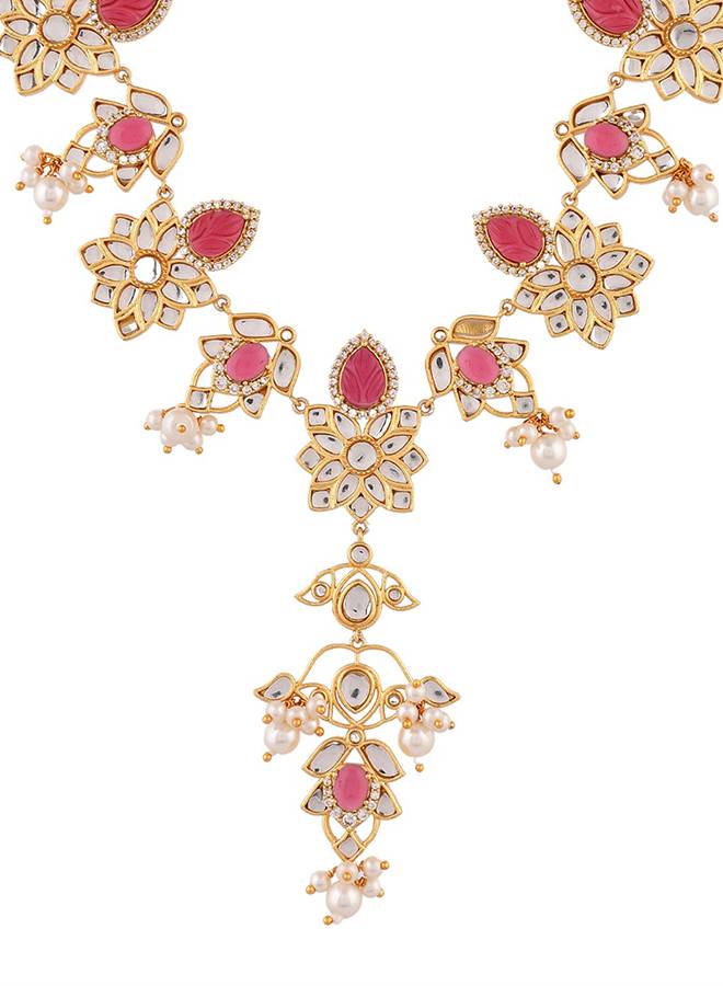 Samreen Statement Necklace Set : 8905124516678