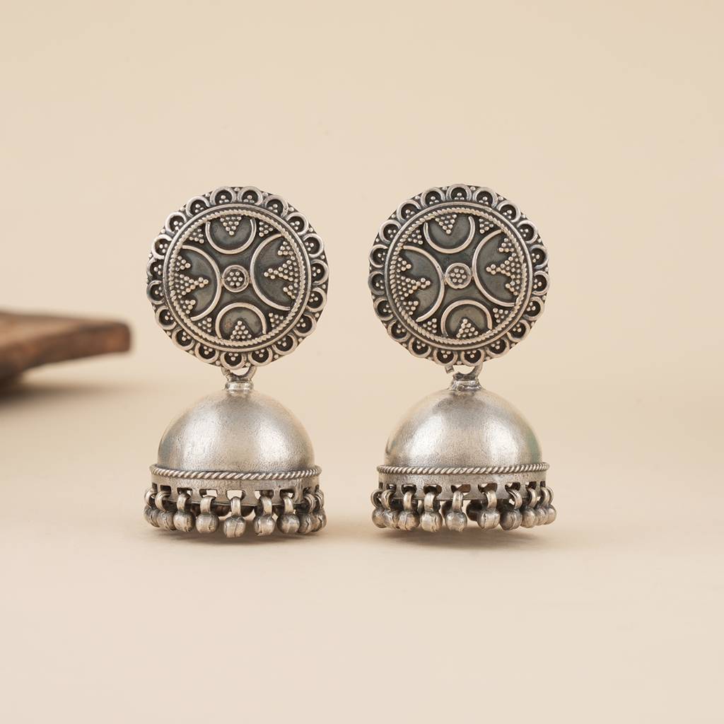 Dana Art Studs Jhumka : SSE834