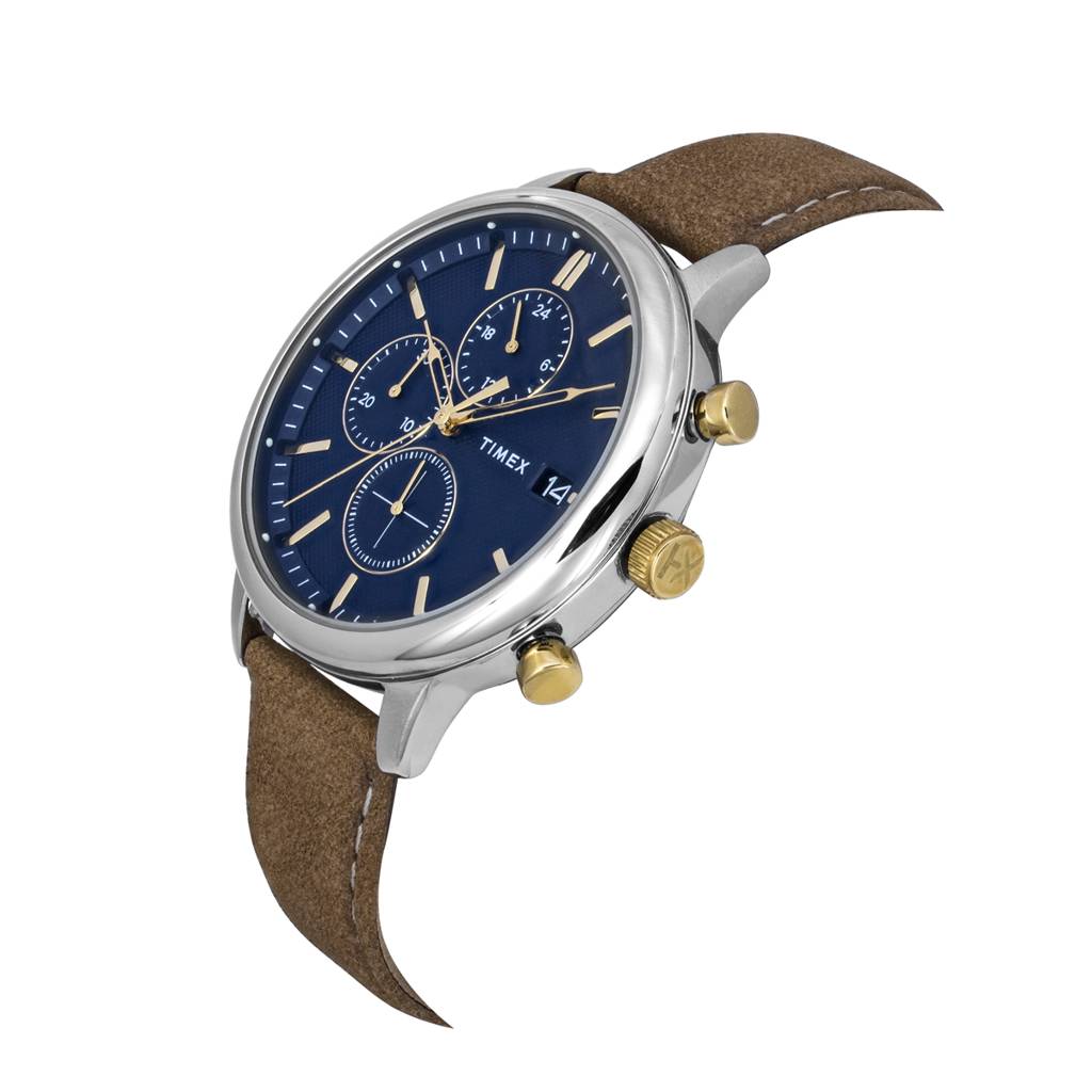 Timex Chicago Round 45Mm Analog Men Watch - Tweg26904 : TWEG26904