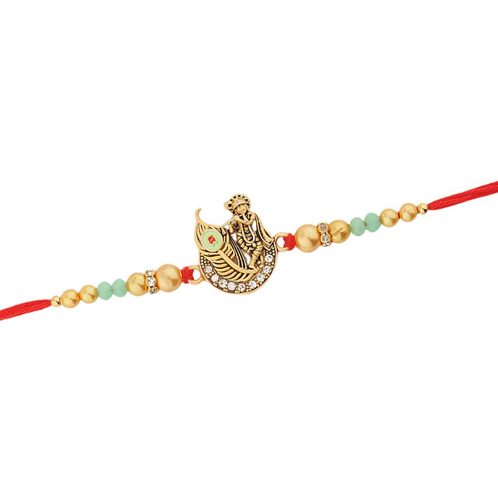 Blessings Of Krishna Mor Pankh For Brother : 8905124561982