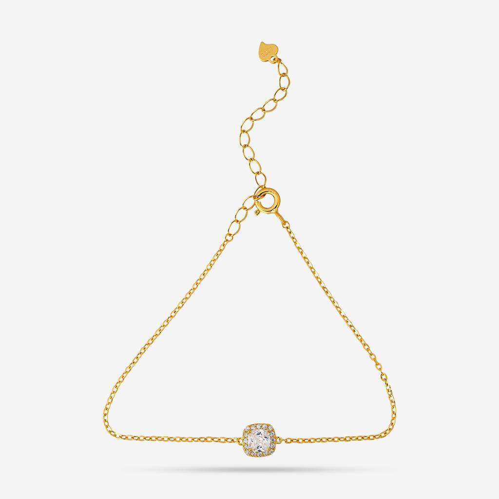 Kushal'S Fashion Jewellery Plated Party 92.5 Sterling Silver Bracelet -191385 : 453512