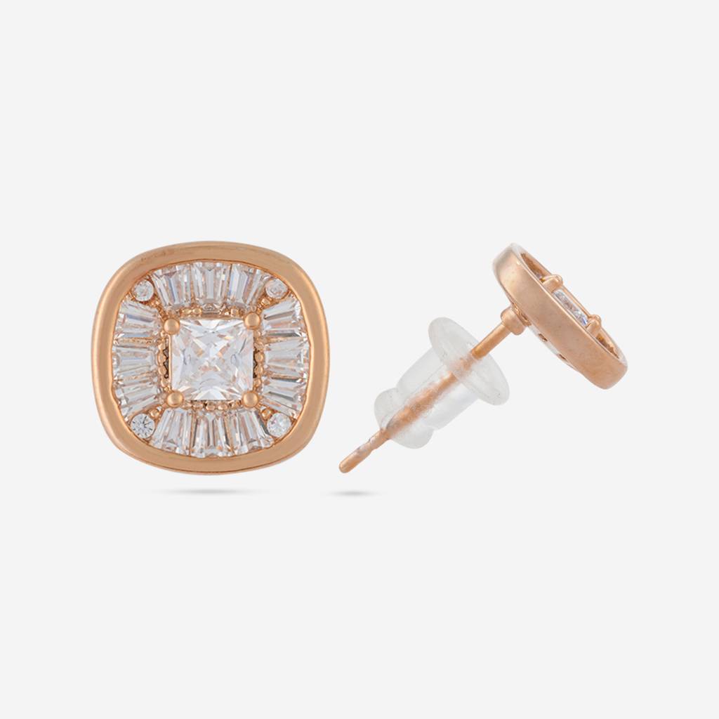 Kushal'S Fashion Jewellery Plated Party Trendy Zircon Studs-187413 : 446488