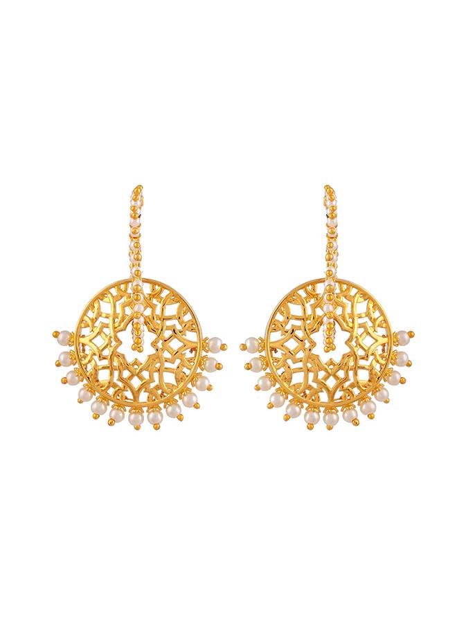 Nazakat Naaz Statement Hoop : 8905124509571