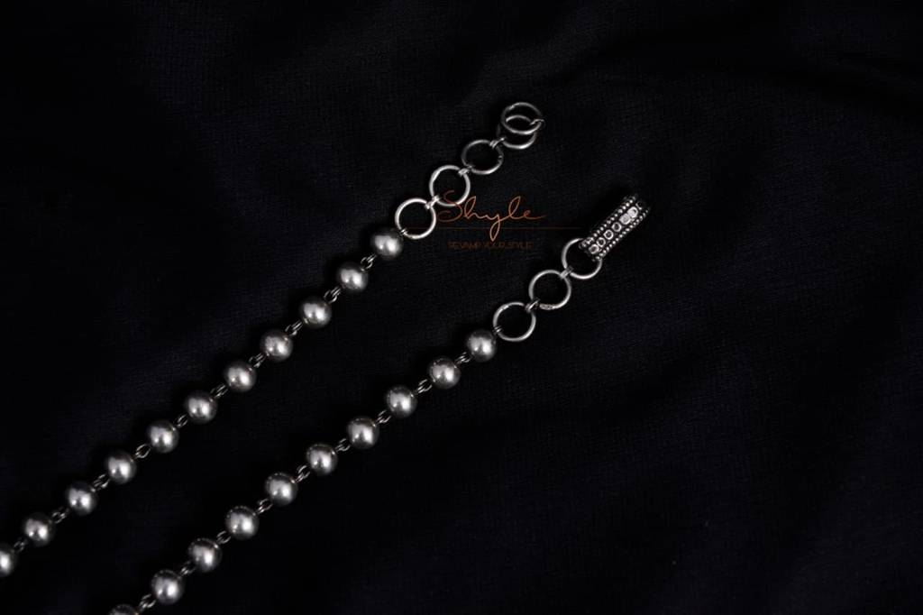 Mizoya Fine Rawa Ball Tapered Everyday Necklace : SE50168-1-3-1-1-1-1