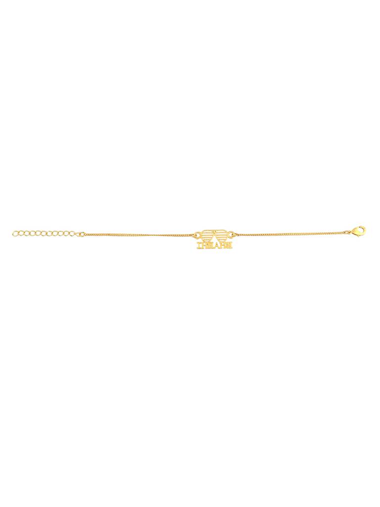 Gold Tone Bhai Rakhi : 8905124464108