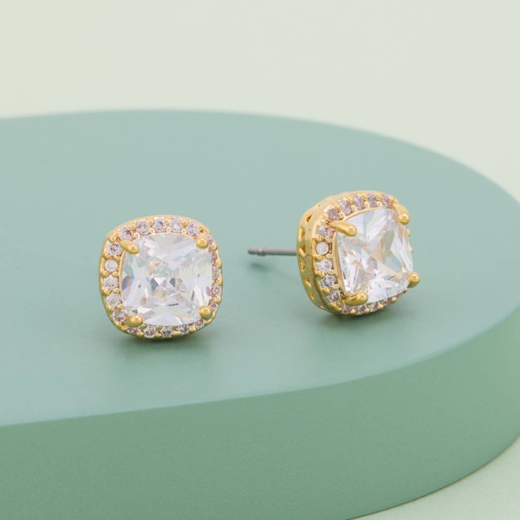 Kushal'S Fashion Jewellery   Plated Party Trendy Zircon Studs-189528 : 450271