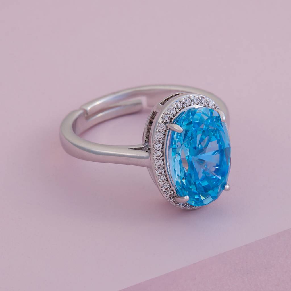 Kushal'S Fashion Jewellery -Plated Party Trendy Zircon Finger Ring -190048 : 451223