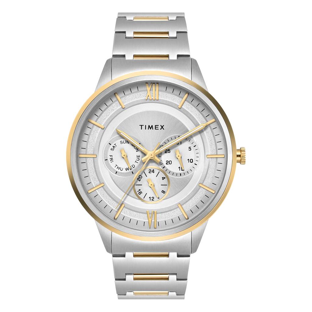 Timex Signio Round 42Mm Analog Men Watch - Tweg28000 : TWEG28001