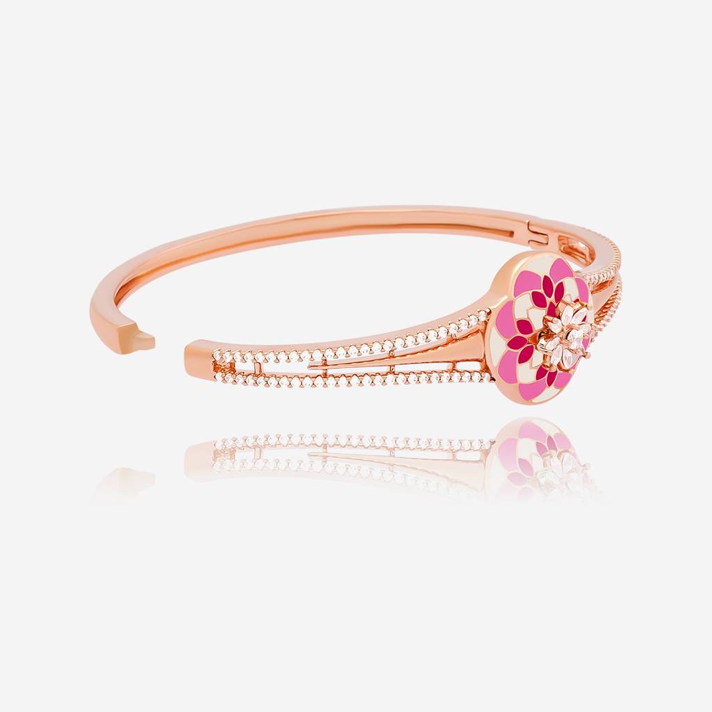 Kushal'S Fashion Jewellery Zircon Kada -169690 : 412383