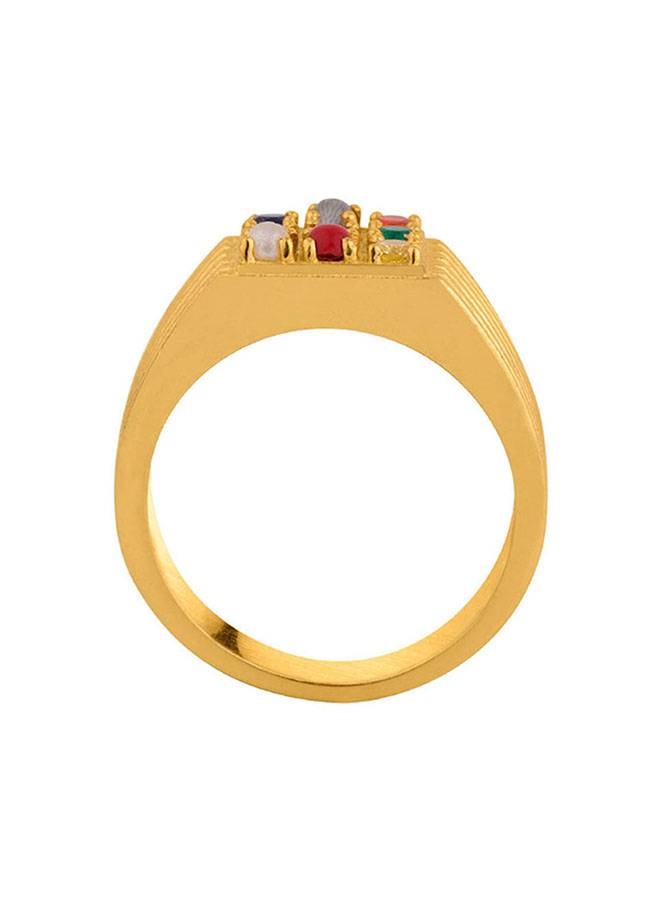 Groovy Navratan Ring : 8907617573014