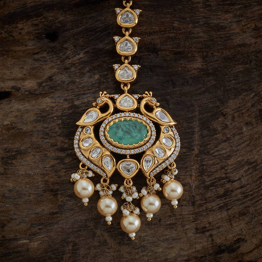 Ethnic Kundan Maang Tikka-173057 : 415278
