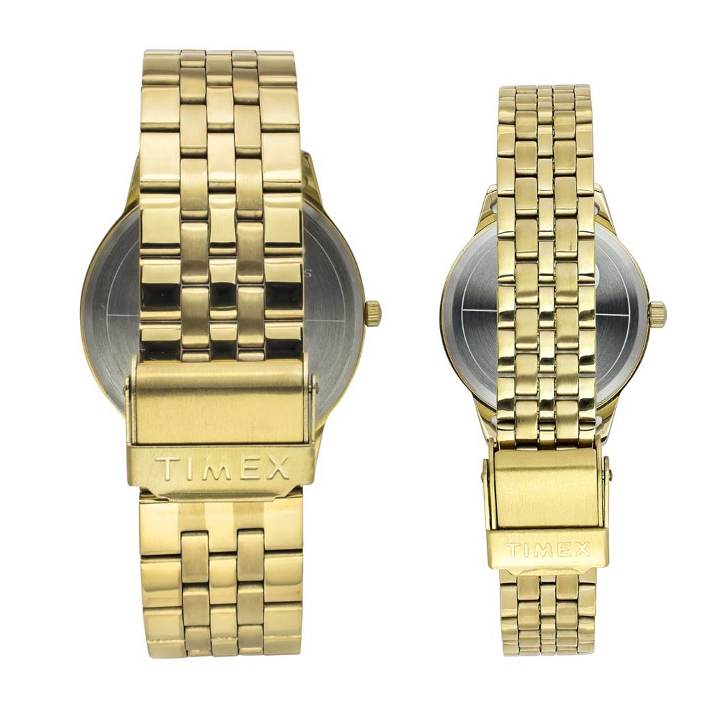 Timex Trendline Round 42Mm Analog Pair Watch - Tw00Pr331 : TW00PR331