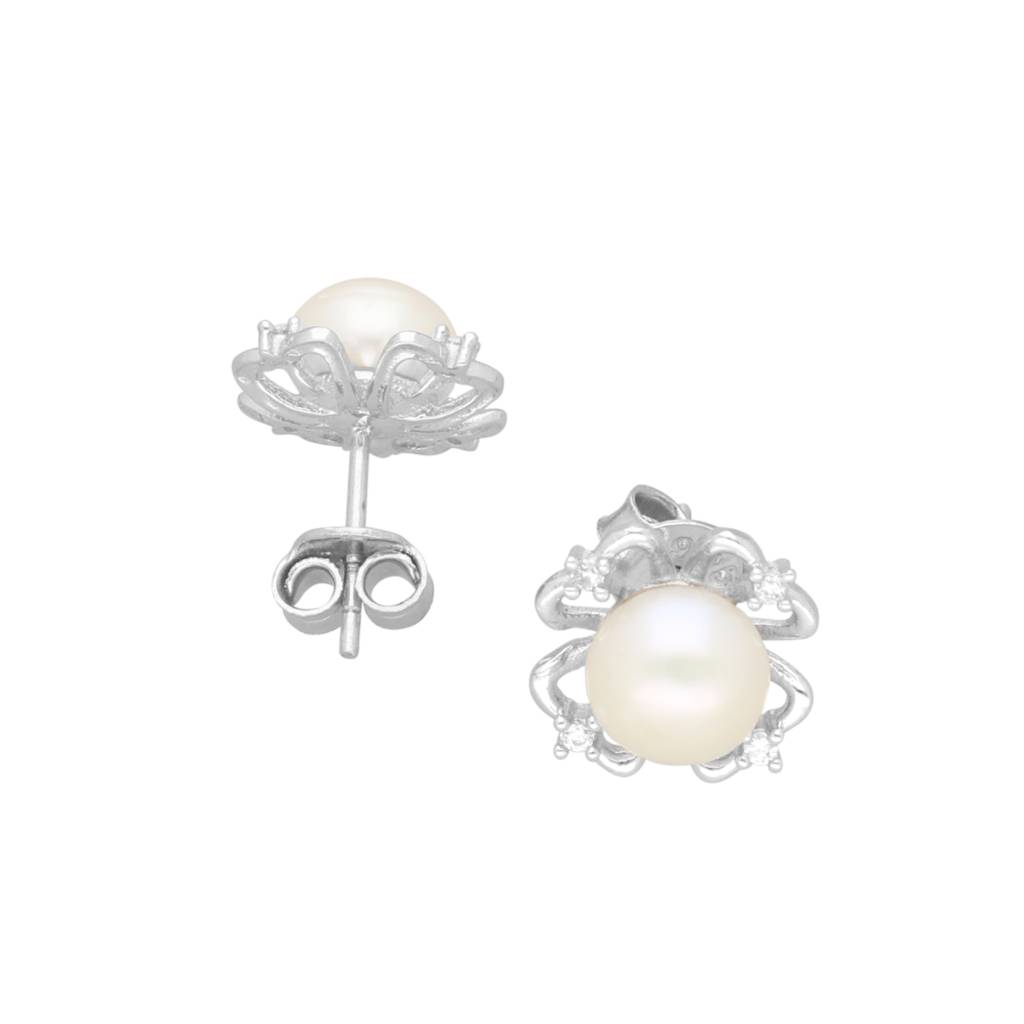 Ariana 925 Silver Stud Earrings : JPMAY-22-84