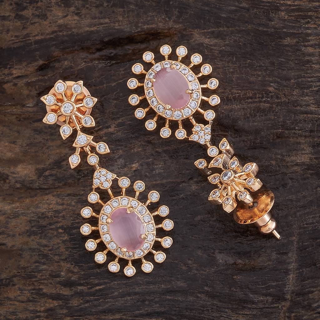 Kushal'S Fashion Jewellery Plated Party Wear Zircon Earring-175769 : 421343