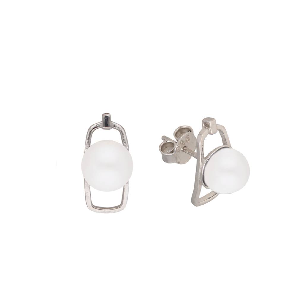 Winsome 925 Stud Silver Earrings : JPMAY-22-136