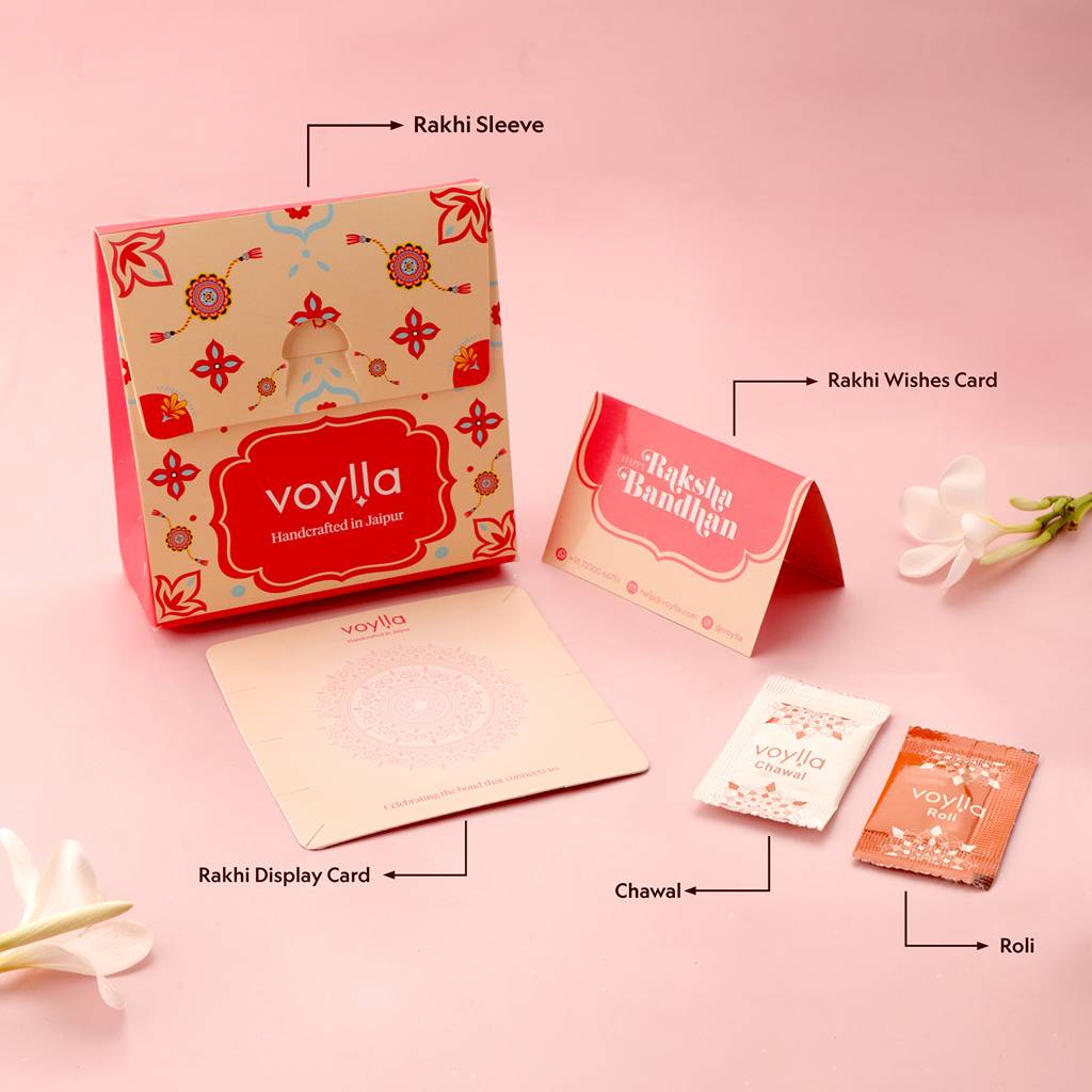 Royal Elegance Designer Rakhi For Brother : 8905124560251