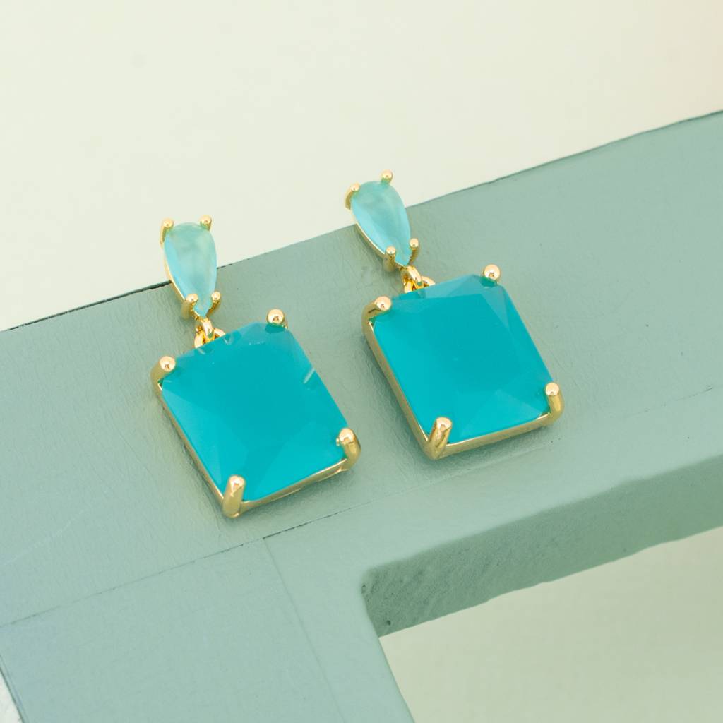 Kushal'S Fashion Jewellery Plated Party Trendy Zircon Drops-187438 : 446646